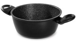 סיר אינדוקציה 20 סמ 2.4 ליטר Barazzoni סדרת Granitica Extra